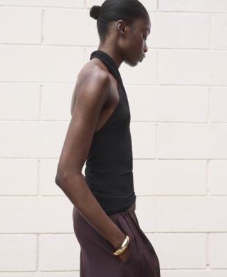 Women's Wrap Neck Top