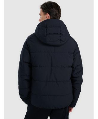 Men's Down Jacket with Synthetic Filling