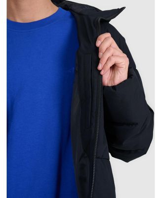 Men's Down Jacket with Synthetic Filling