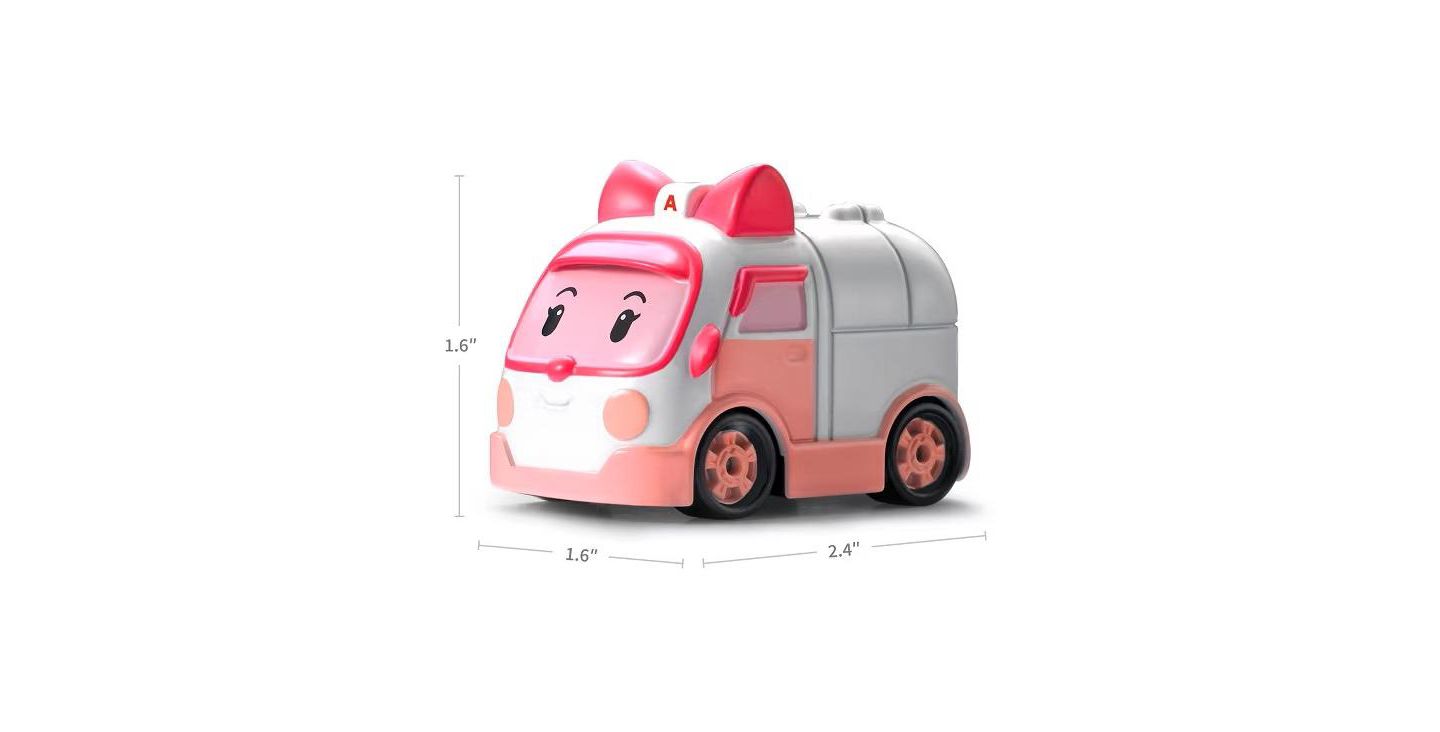 Детская игрушка Robocar Poli Amber Die-Cast Collectible Toy Vehicle — фото 4
