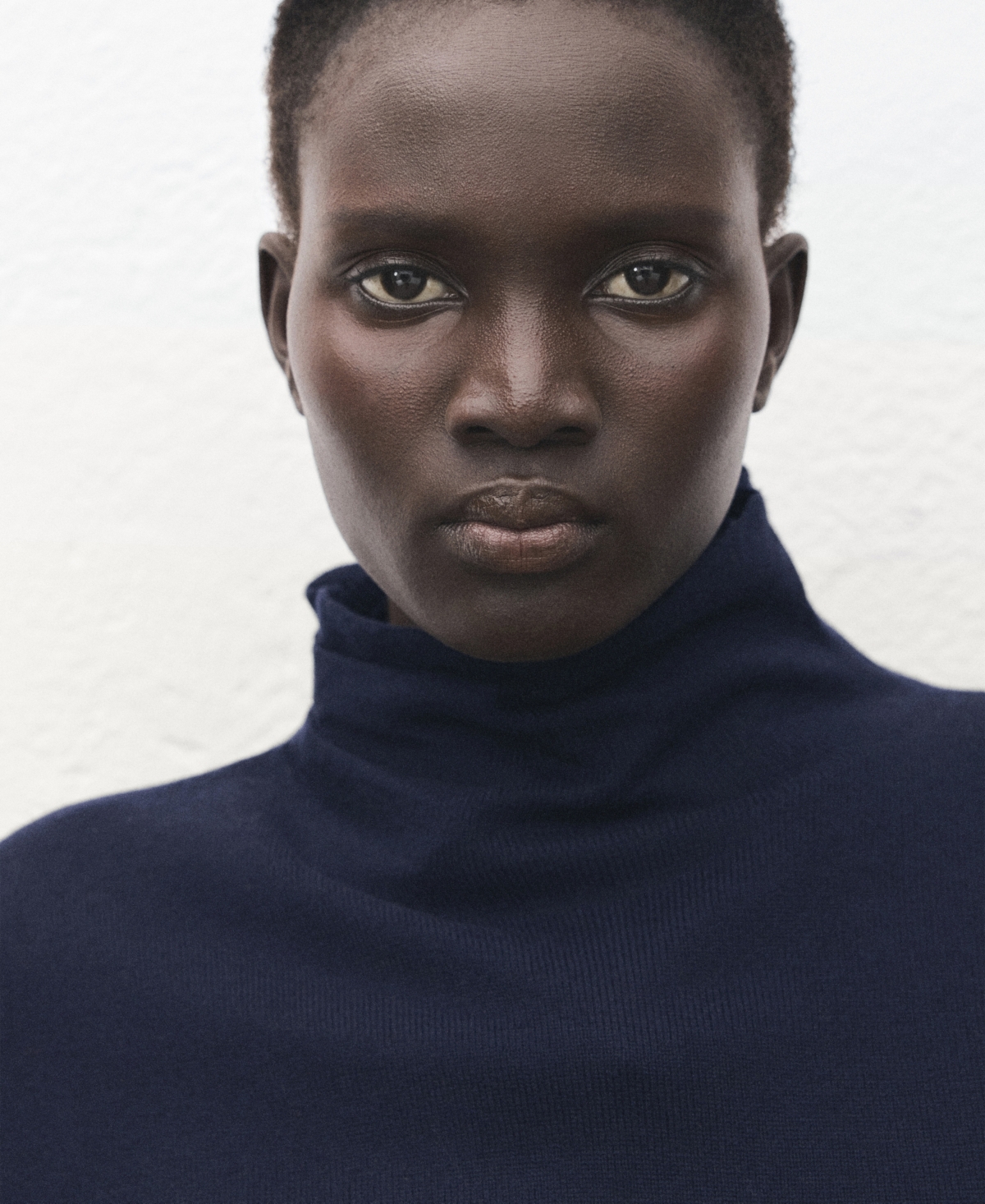 Mango Women's Draped Turtleneck Sweater