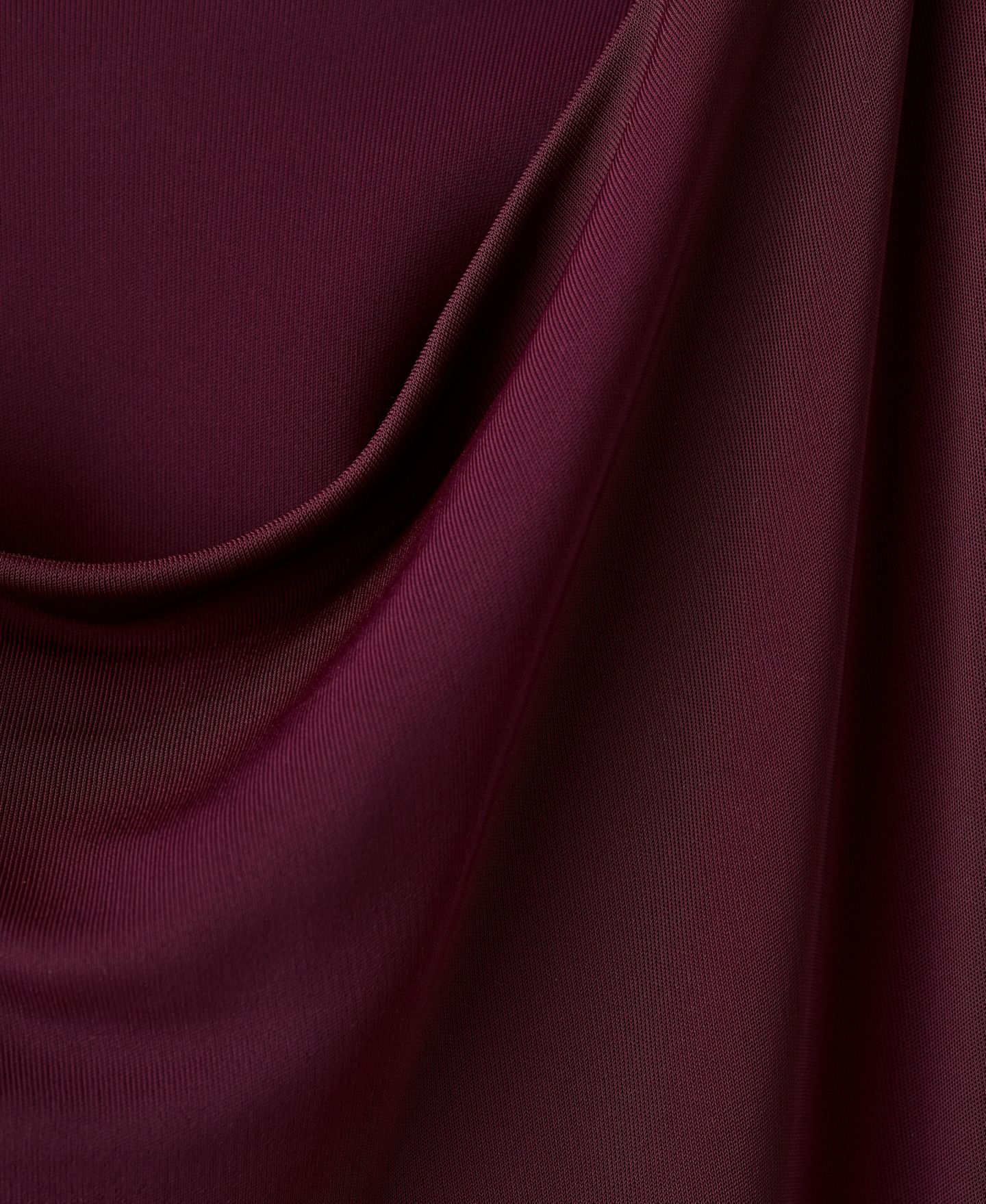 Женское платье Mango Metallic Detail Draped, цвет: Бордовый — фото 5
