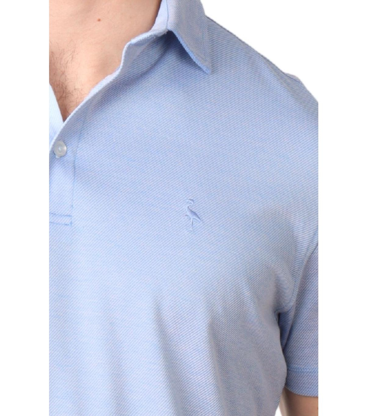 Tailorbyrd Men's Dobby Twill Polo