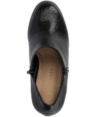 Women's Sanzi Inside Zip Block Heel Booties