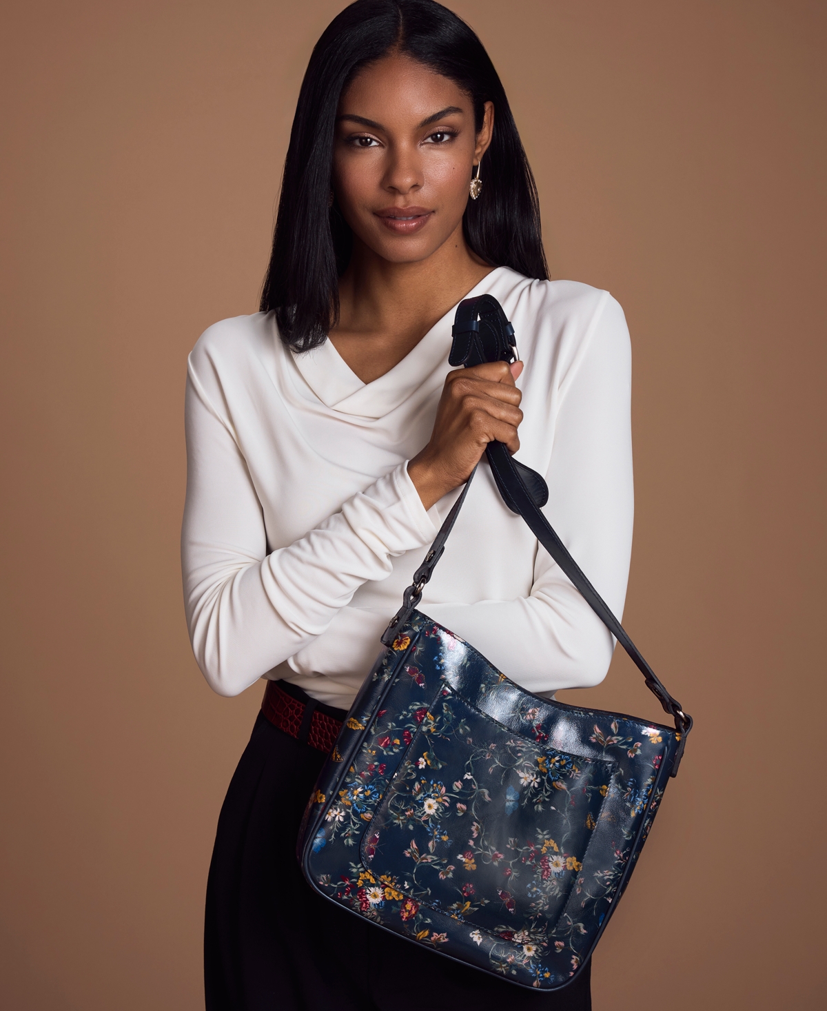 Patricia Nash Emeline Small Leather Crossbody, Created for Macy's