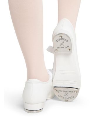 Girls Shuffle Tap Shoe White