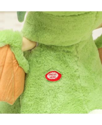 Baby Rocking Horse, Ride Dragon with Realistic Dragon Roar,