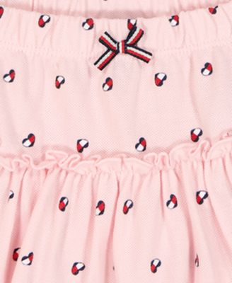 Baby Girls' Printed Top and Skirted Bloomers, 2-Piece Set