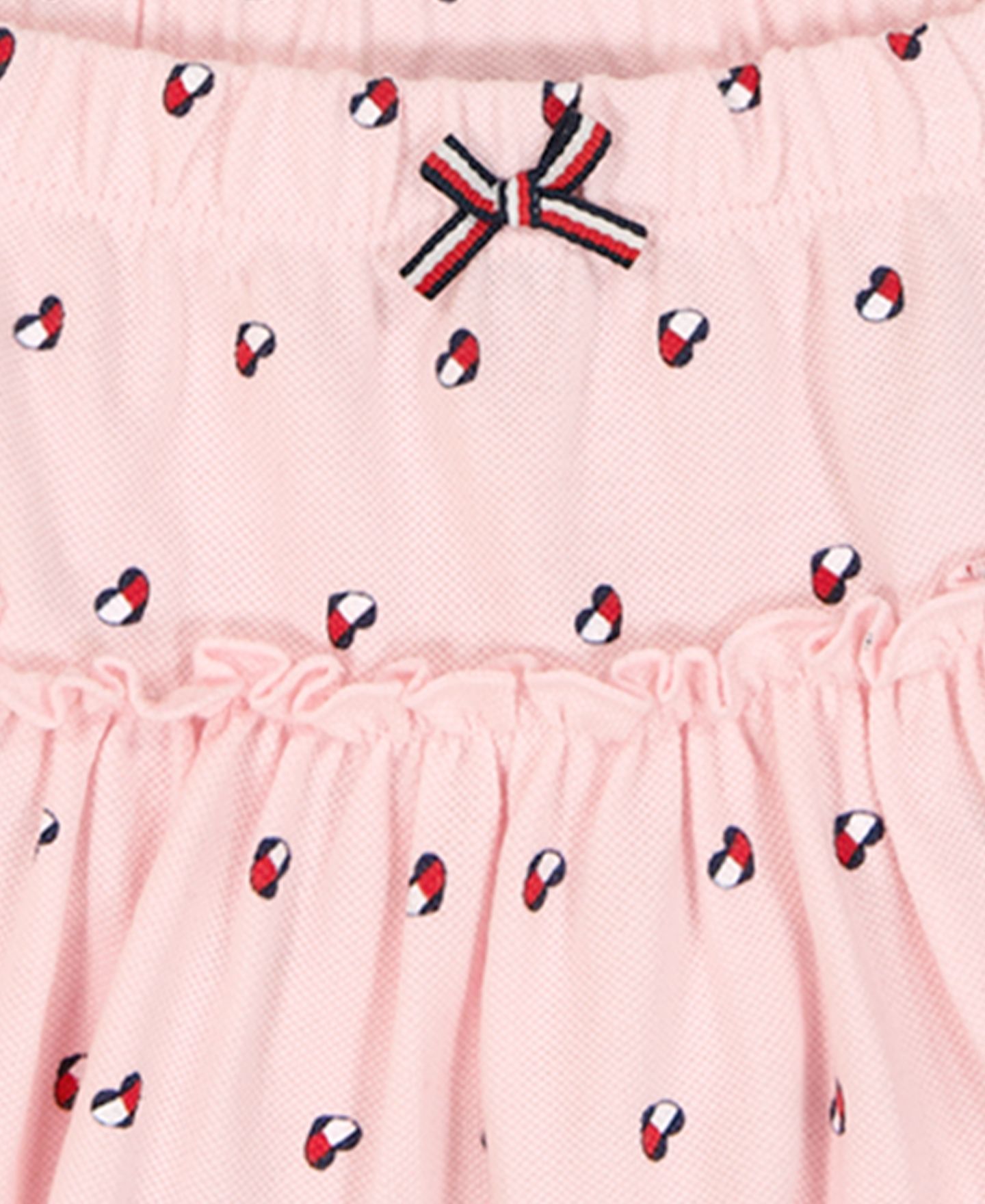 Комплект Tommy Hilfiger Printed Top and Skirted Bloomers, 2-Piece Set для девочек-малышей, цвет: Розовый — фото 9