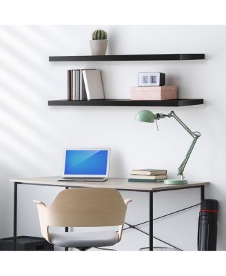 3-Pack 35-Inch Floating Wall Shelves