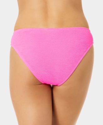 Women's Solid Low-Rise Swim Bottoms