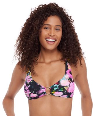 Women's Ring V-Neck Swim Top