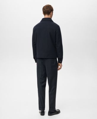 Men's Regular Fit Zip-Up Jacket