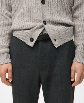 Men's Regular-Fit Pleated Pants