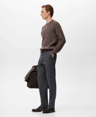 Men's Regular-Fit Pleated Pants