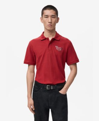 Men's Short-Sleeved Cotton Polo Shirt