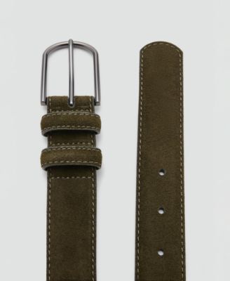 Men's Suede Leather Belt
