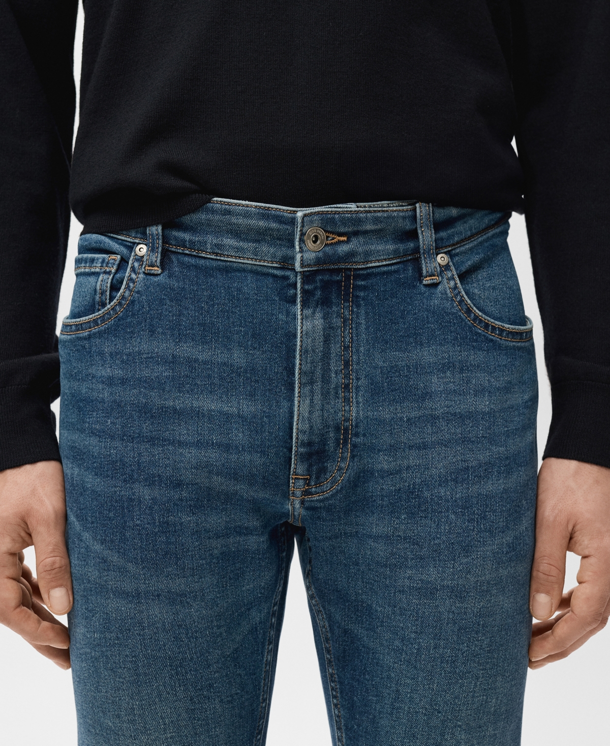 Mango Men's Jude Skinny-Fit Jeans