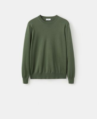 Men's Merino Wool Crew Neck Sweater