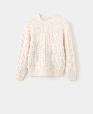 Men's Braided Knitted Sweater