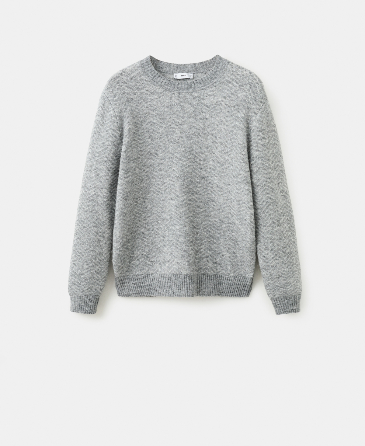 Mango Men's Knit Striped Sweater