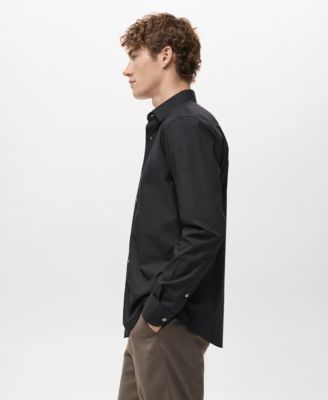 Men's Regular-Fit Cotton Shirt