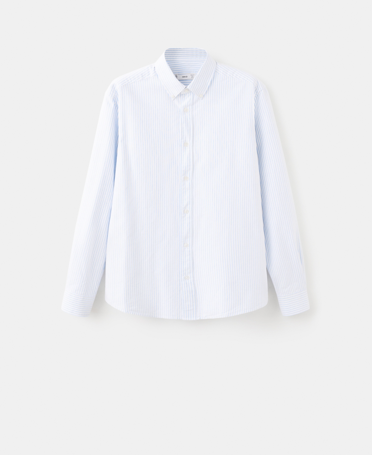 Mango Men's Cotton Kodak Striped Shirt