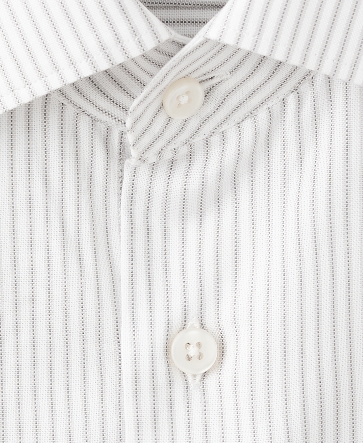 Mango Men's Cotton Slim-Fit Striped Shirt