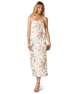 Women's Strapless Ankle Ball Gown