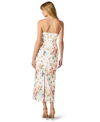 Women's Strapless Ankle Ball Gown