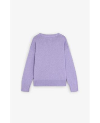 Skull Intarsia Tricot Girls