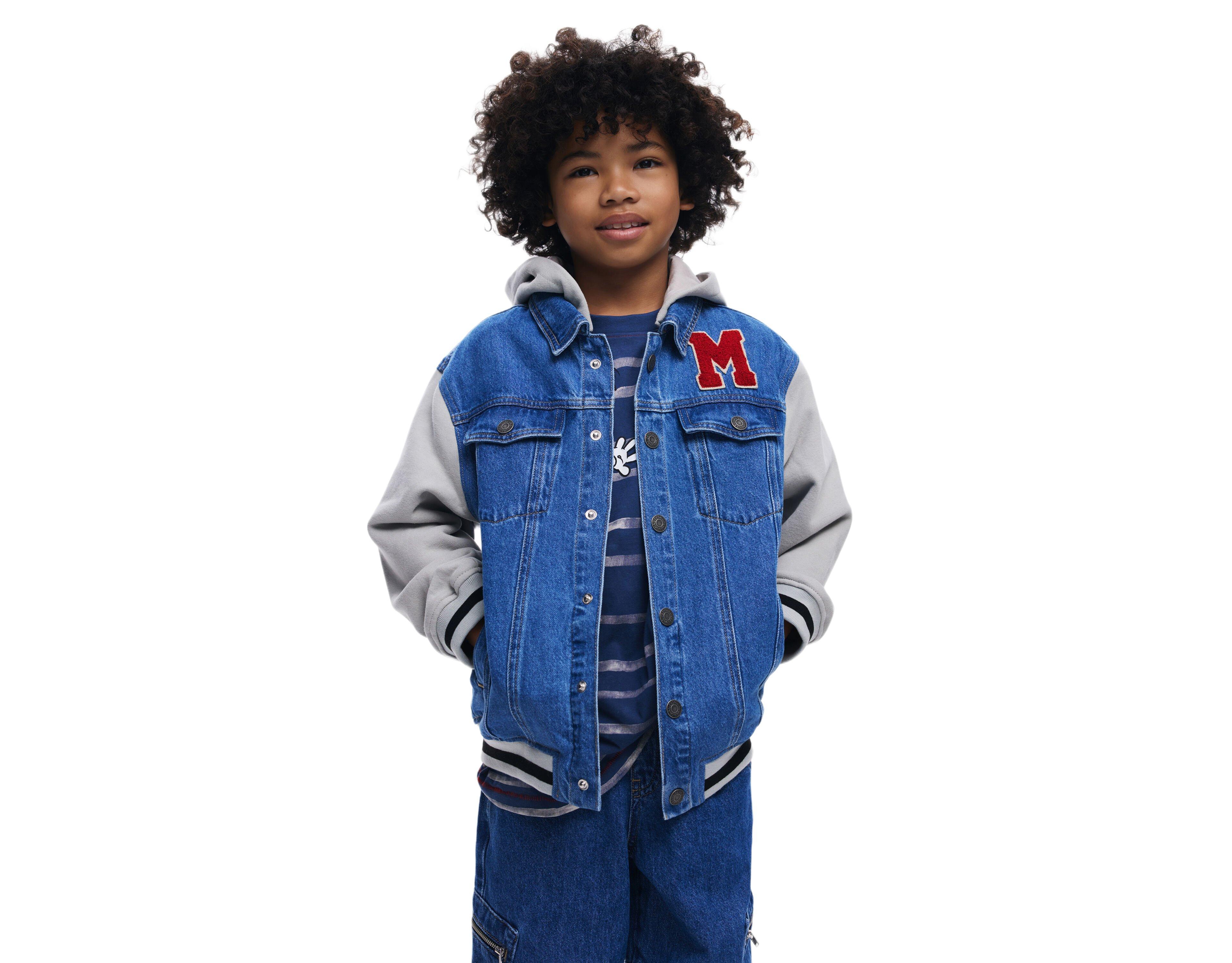 Desigual Boys's Mickey Mouse Hoodie Jacket