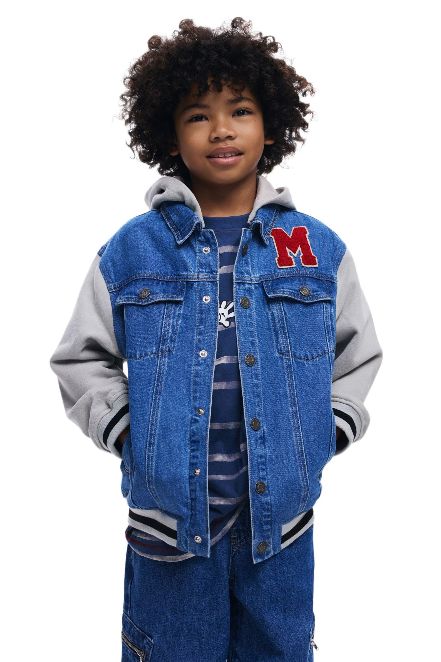 Boys's Mickey Mouse Hoodie Jacket