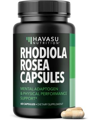 Rhodiola Rosea Capsules, 60ct