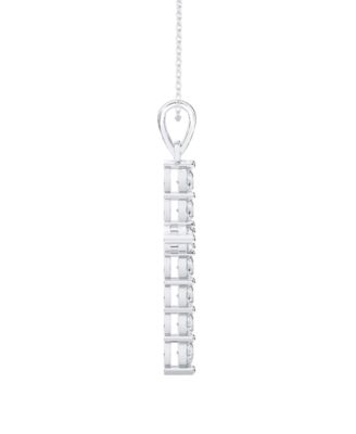 Lab-Grown Diamond Pendant Necklace (1 ct. t.w.) in Sterling Silver