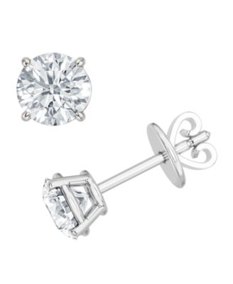 Lab-Grown Diamond Earrings (1-1/2 ct. t.w.) in Sterling Silver