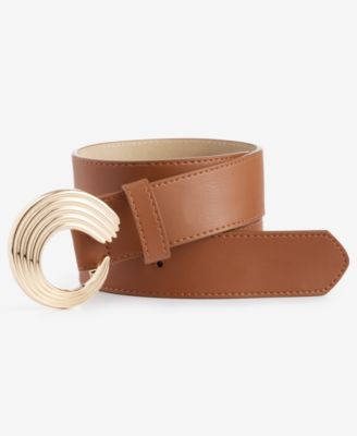Circle Wave Buckle Belt