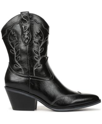 Women's Flash Block Heel Western Booties