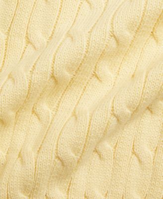 Baby Boys' Cable-Knit V-Neck Cardigan