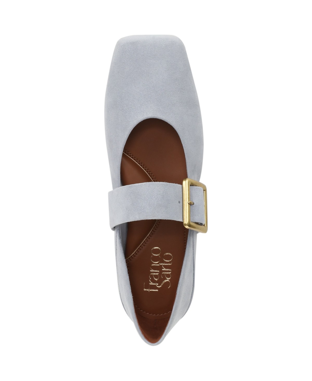 Женские Franco Sarto Women's Oakes Square Toe Ballerina Flats — фото 5