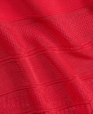 Women's Pointelle Stripe Sweater Skirt