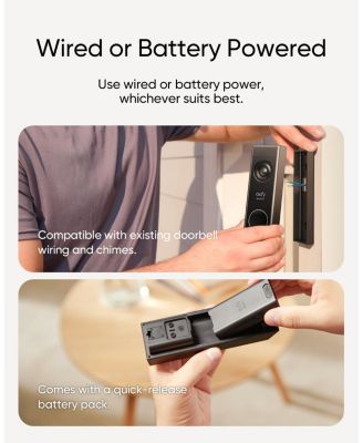 Video Doorbell E340 with HomeBase S380 (HomeBase 3)