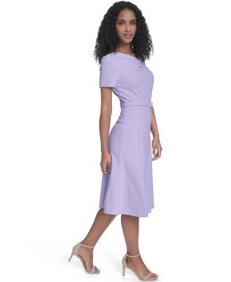Women's Square Neck Midi Dress