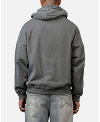 Men's Black Doves Premium Hoodie Washed Charcoal