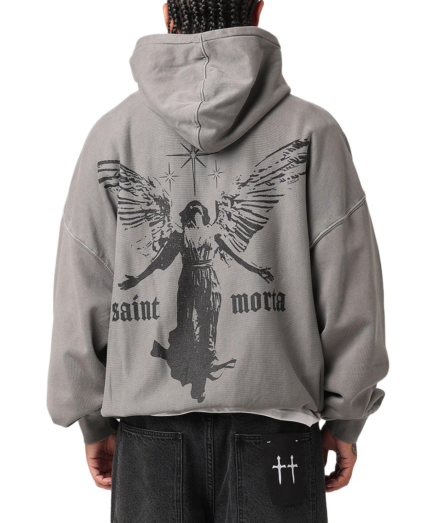 Men's Ethereal Hoodie Washed Charcoal
