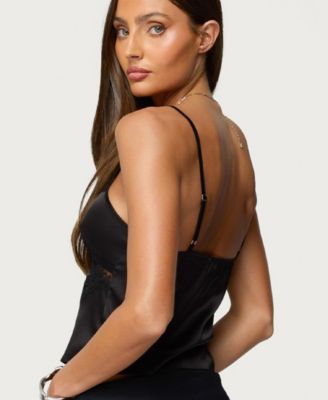 Women's Tamar Satin Effect Tank Top
