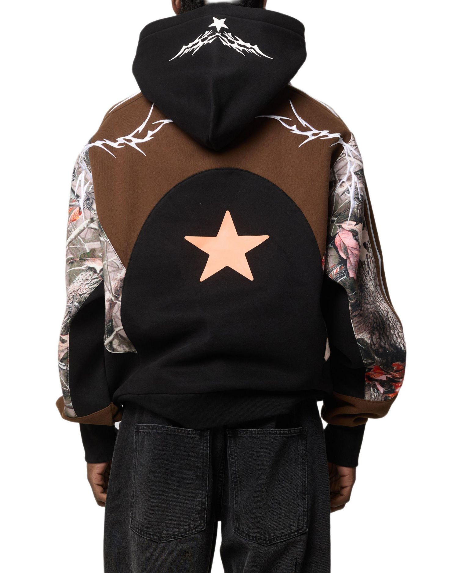 Men's Hunter Patchwork Hoodie
