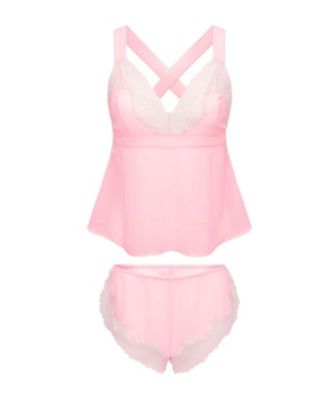 Women's Sabreina Camisole & Flutter Short Set Lingerie