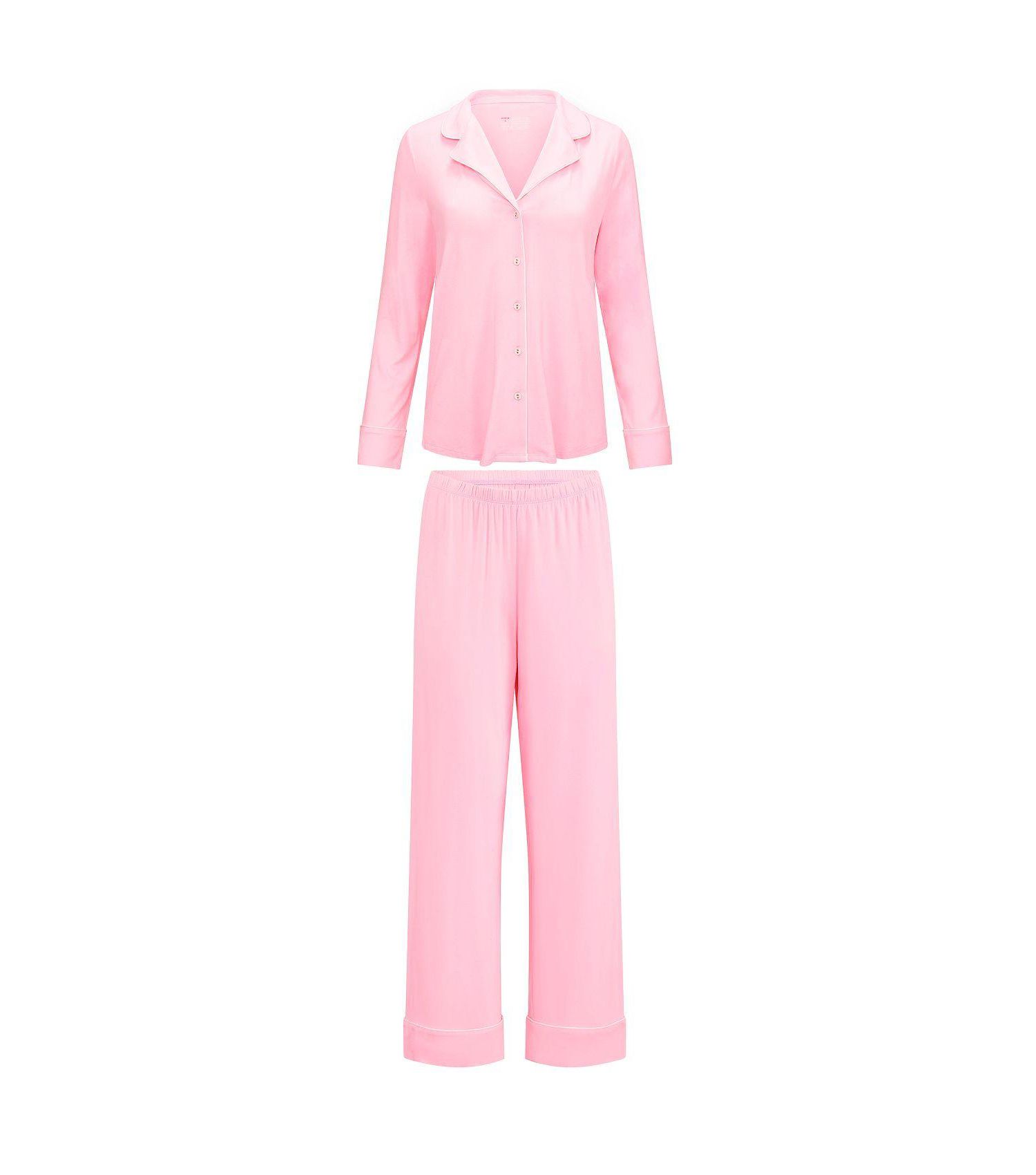 Plus Size Matilda Long Sleeve Top & Pants Pajama Set