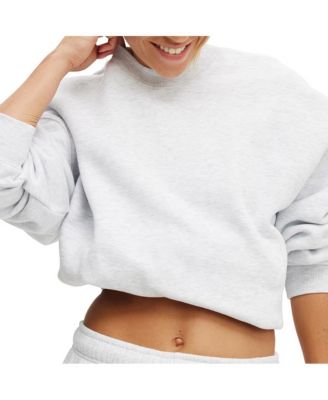 Women's Active Plush Crew Sweatshirt